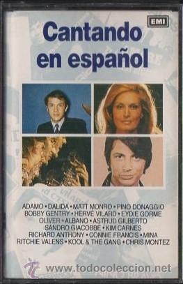 Casetes antiguos: CANTANDO EN ESPA&Ntilde;OL.   CASE-12226 - Foto 1