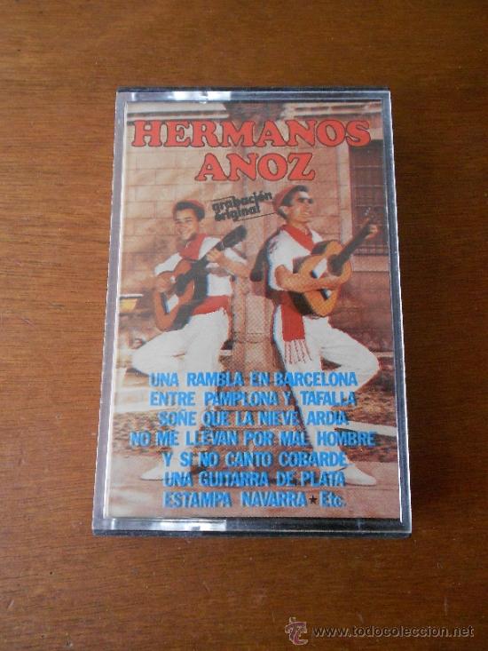 Casetes antiguos: CASSETTE HERMANOS ANOZ: - Foto 1