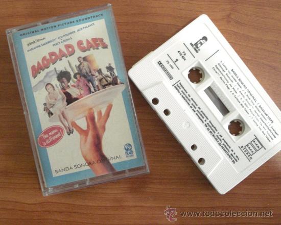 Casetes antiguos: Bagdad cafe, casete con la banda sonora de la pel&iacute;cula de Percy Adlon