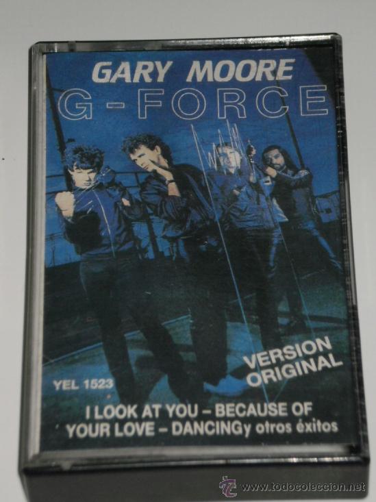 Casetes antiguos: CASETE - GARY MOORE , G-FORCE . A&Ntilde;O 1989 - Foto 1