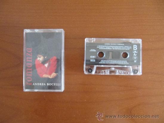 Casetes antiguos: Andrea Bocelli. Romanza. - Foto 1