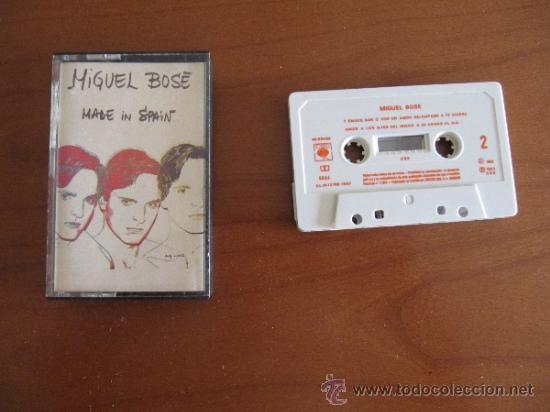 Casetes antiguos: Miguel Bos&eacute;. Made in Spain. 1983 - Foto 1