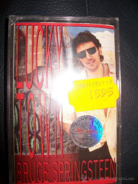 Casetes antiguos: CASSETTE - BRUCE SPRINGSTEEN  - LUCKY TOWN - PRECINTADO - Foto 1