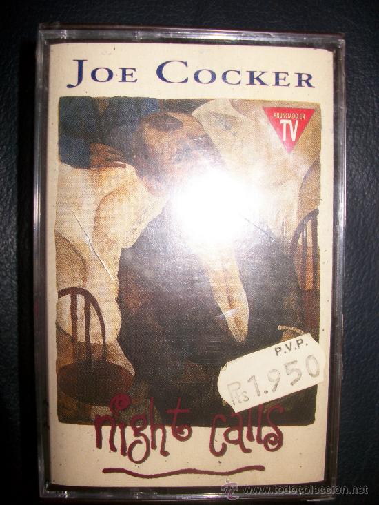 Casetes antiguos: CASSETTE - JOE COCKER - NIGHT CALLS - PRECINTADO - Foto 1