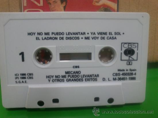 Casetes antiguos: MECANO. CINTAS CASSETTES . - Foto 4