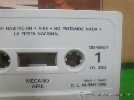 Casetes antiguos: MECANO. CINTAS CASSETTES . - Foto 5