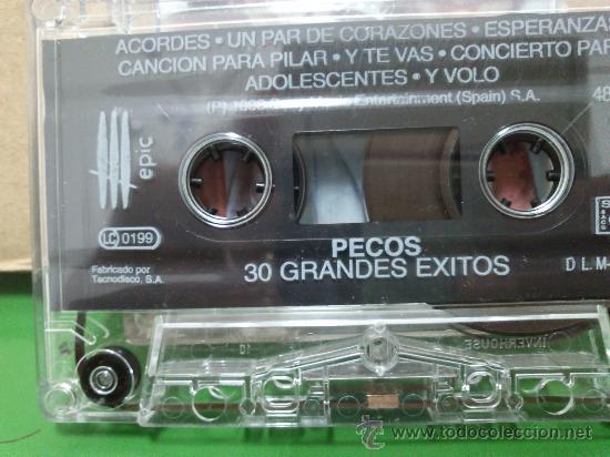 Casetes antiguos: LOS PECOS. 30 GRANDES EXITOS. - Foto 3