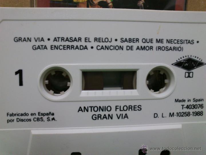 Casetes antiguos: ANTONIO FLORES ------------------GRAN VIA - Foto 3
