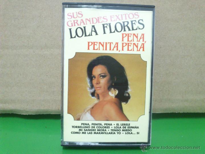 Casetes antiguos: LOLA FLORES---------------SUS GRANDES EXITOS. - Foto 1