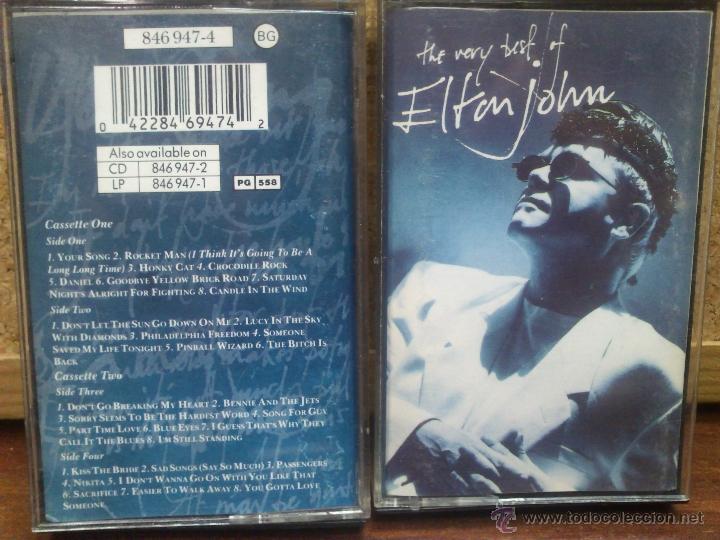 Casetes antiguos: ELTON JOHN.-----------THE VERY BEST OF ELTON JOHN.
