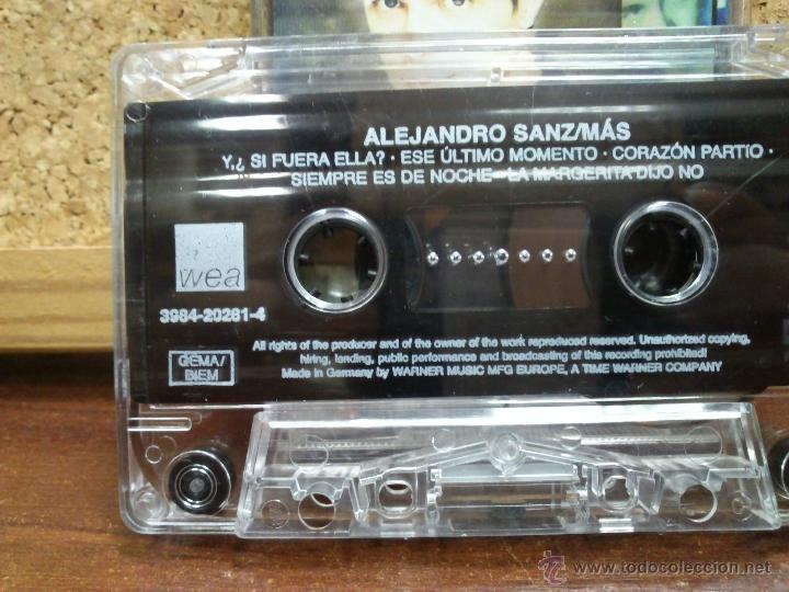 Casetes antiguos: ALEJANDRO SANZ--------------MAS - Foto 2