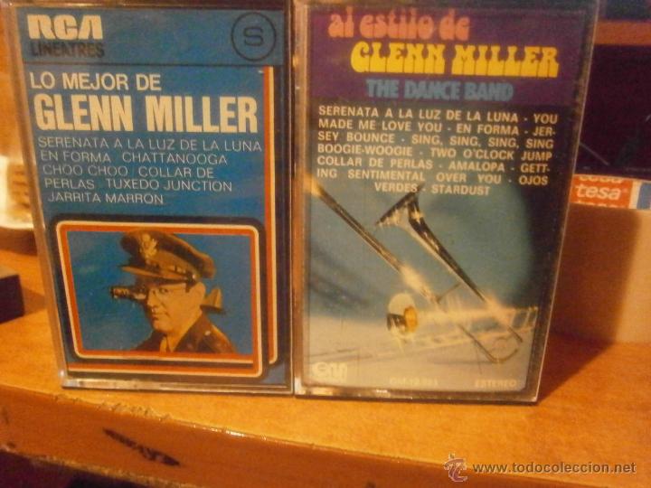 Casetes antiguos: 2 cintas de glenn miller - Foto 1