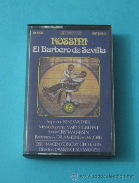 Casetes antiguos: EL BARBERO DE SEVILLA. ROSSINI - Foto 1