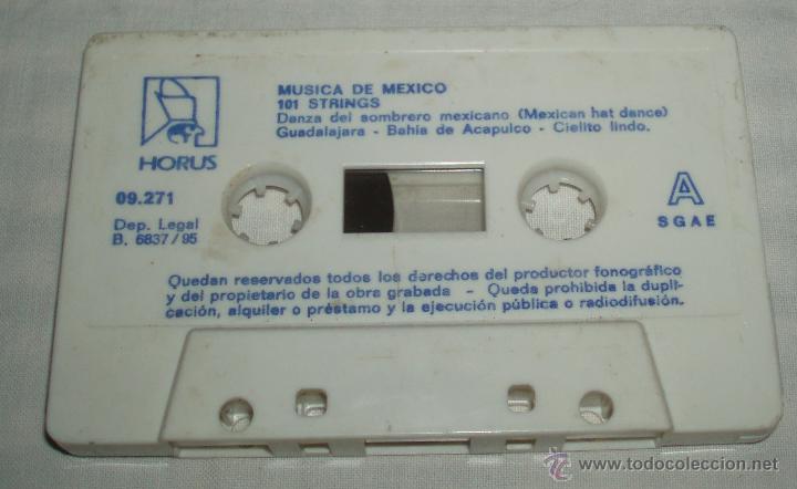 Casetes antiguos: casete musica de mexico  101 Strings - Foto 1