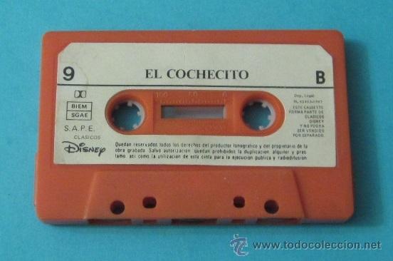 Casetes antiguos: CENICIENTA / EL COCHECITO. SIN CAR&Aacute;TULA - Foto 2