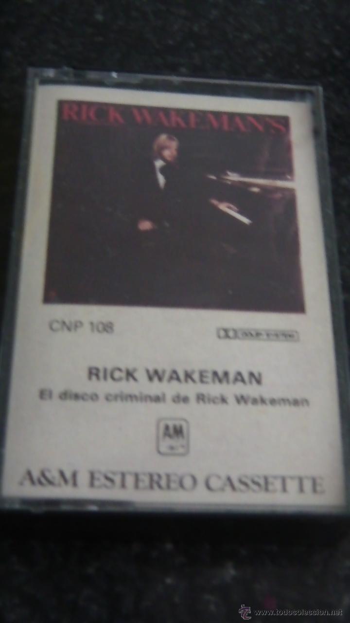 Casetes antiguos: RICK WAKEMAN EL DISCO CRIMINAL - Foto 1