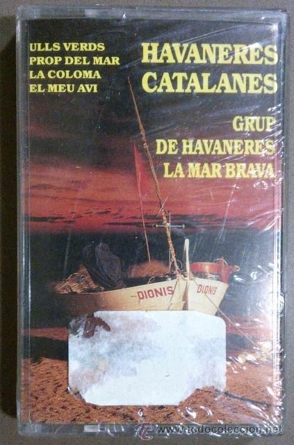 Casetes antiguos: Havaneres catalanes. Grupo de habaneras La mar Brava. Nuevo! Con precinto!