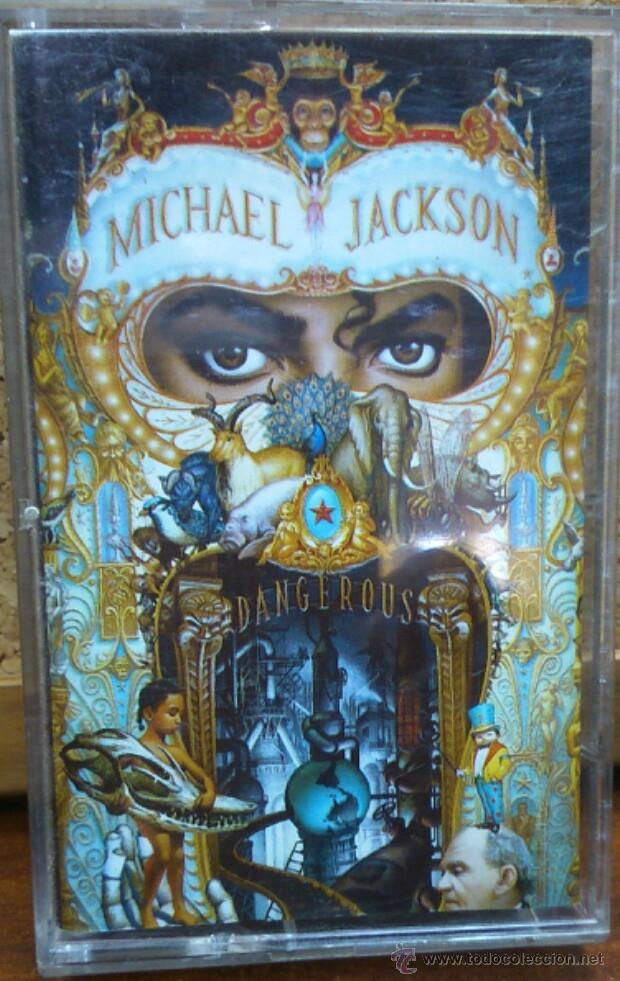 Casetes antiguos: MICHAEL JACKSON.-------------DANGEROUS.