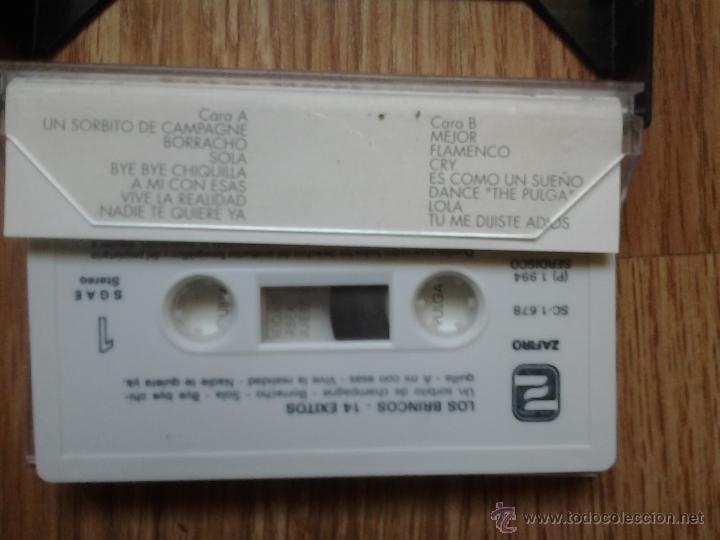 Casetes antiguos: LOS BRINCOS - 14 &Eacute;XITOS INOLVIDABLES - Foto 2