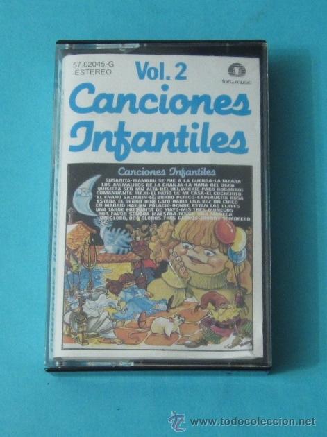Casetes antiguos: CANCIONES INFANTILES VOL.2 - Foto 1