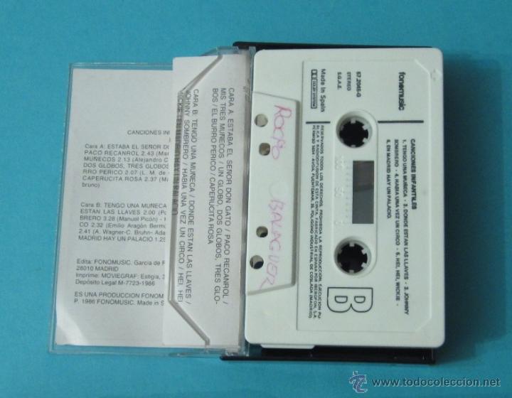 Casetes antiguos: CANCIONES INFANTILES VOL.2 - Foto 2