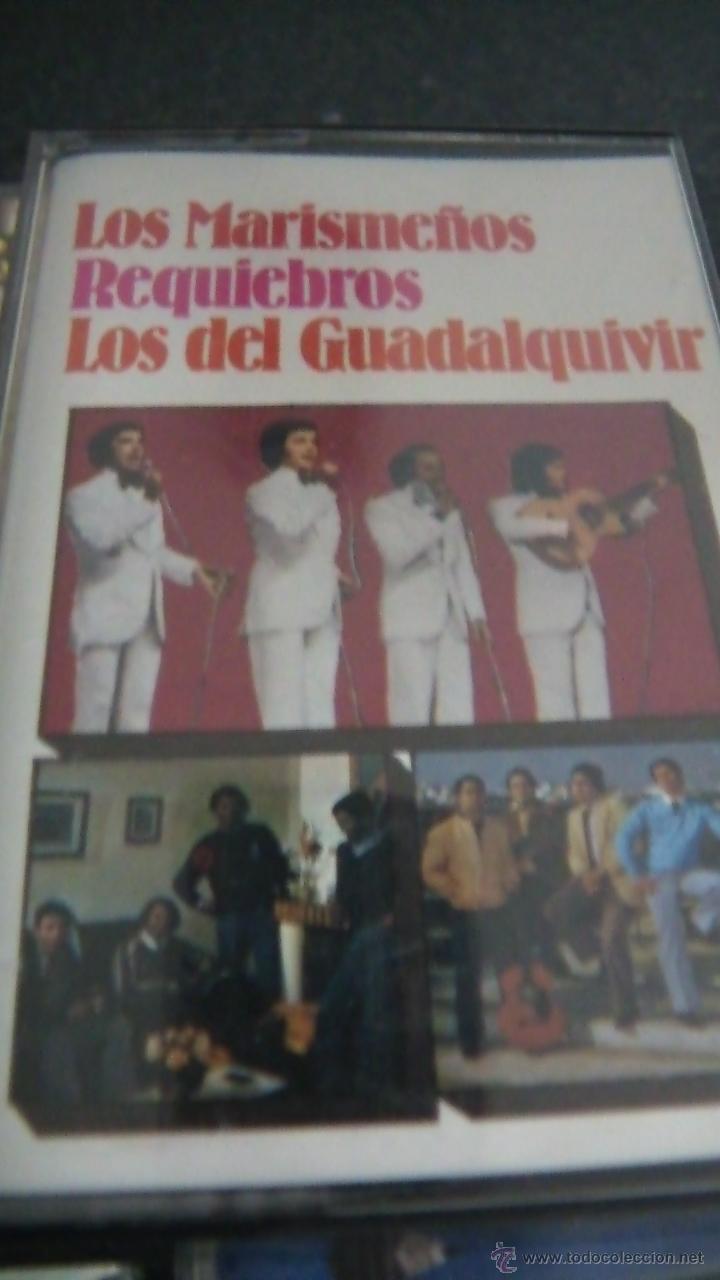Casetes antiguos: LOS MARISME&Ntilde;OS REQUIEBROS DEL GUADALQUIVIR - Foto 1