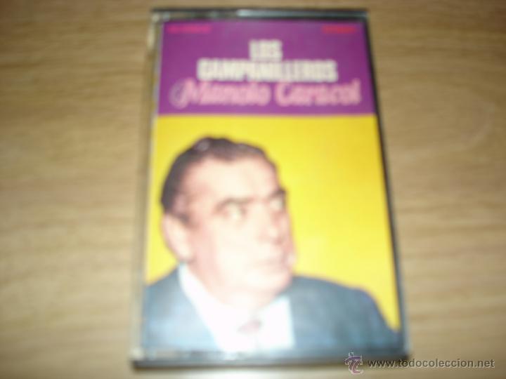Casetes antiguos: LOS CAMPANILLEROS - MANOLO CARACOL - Foto 1