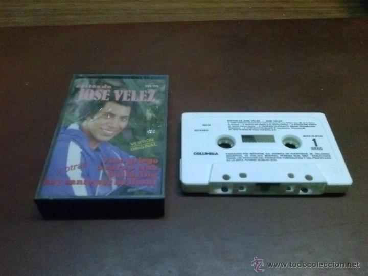 Casetes antiguos: CASETE JOSE VELEZ - EXITOS DE - Foto 1