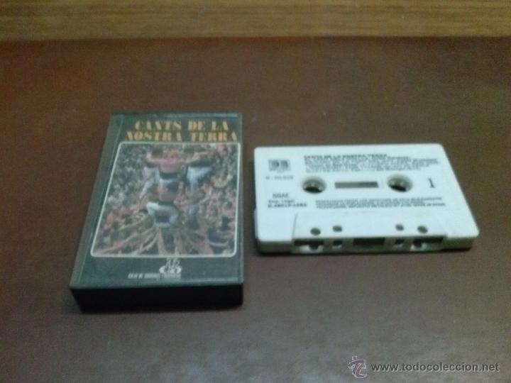 Casetes antiguos: CASETE CANTS DE LA NOSTRA TERRA - Foto 1