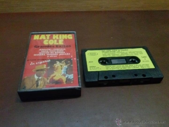 Casetes antiguos: CASETE NAT KING COLE GRANDES EXITOS - Foto 1