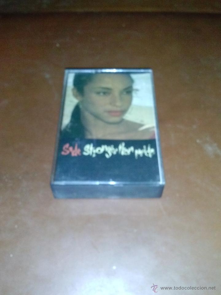 Casetes antiguos: CASETE SADE - STRONGER THAN PRIDE - Foto 1
