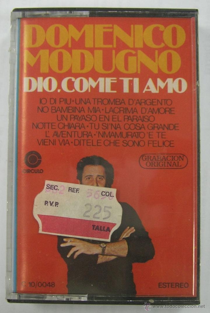 Domenico Modugno Dio Come Ti Amo Circulo Prec Buy Old Cassettes At Todocoleccion