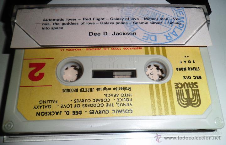 Casetes antiguos: COSMIC CURVES. DEE. D. JACKSON. - Foto 2