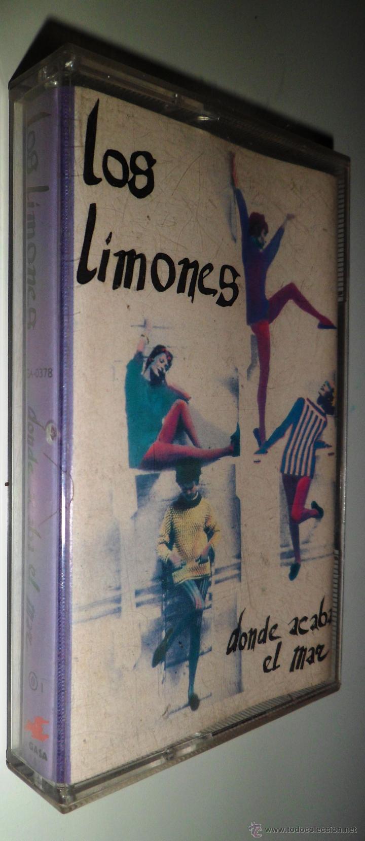 Casetes antiguos: LOS LIMONES. DONDE ACABA EL MAR. - Foto 1