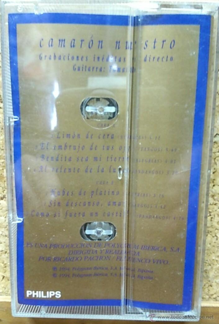Casetes antiguos: CAMARON DE LA ISLA................CAMARON NUESTRO. - Foto 2