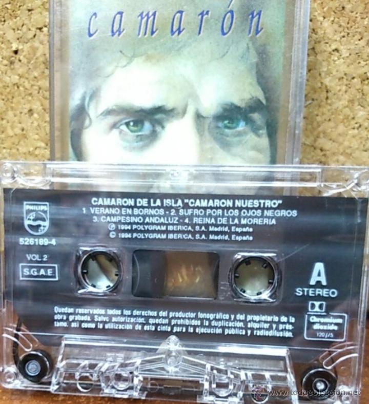 Casetes antiguos: CAMARON DE LA ISLA................CAMARON NUESTRO. - Foto 3