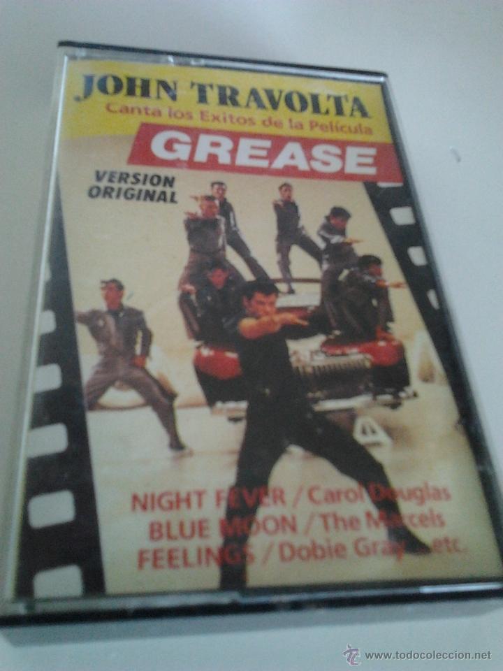 Casetes antiguos: JOHN TRAVOLTA canta los exitos de la pelicula GREASE - Foto 1