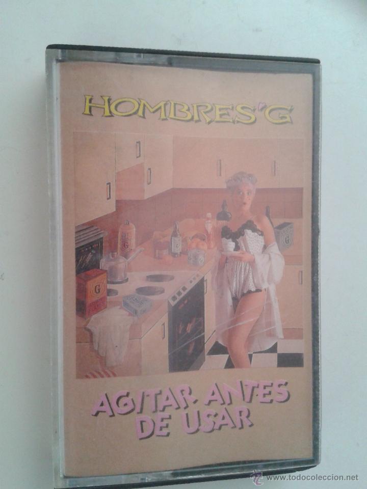 Casetes antiguos: HOMBRES G - AGITAR ANTES DE USAR - Foto 1