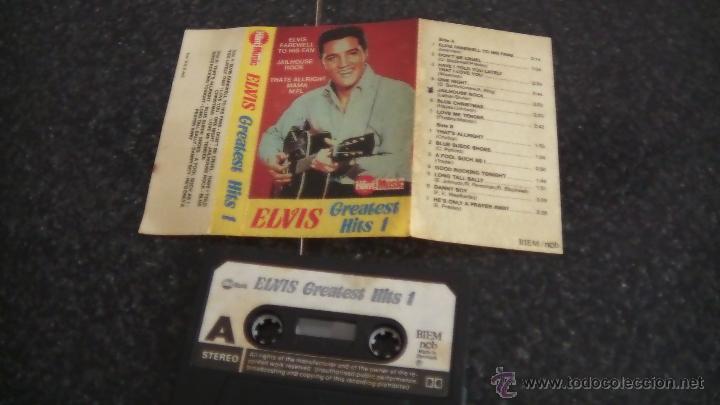 Casetes antiguos: ELVIS GREATEST HITS 1 - Foto 1