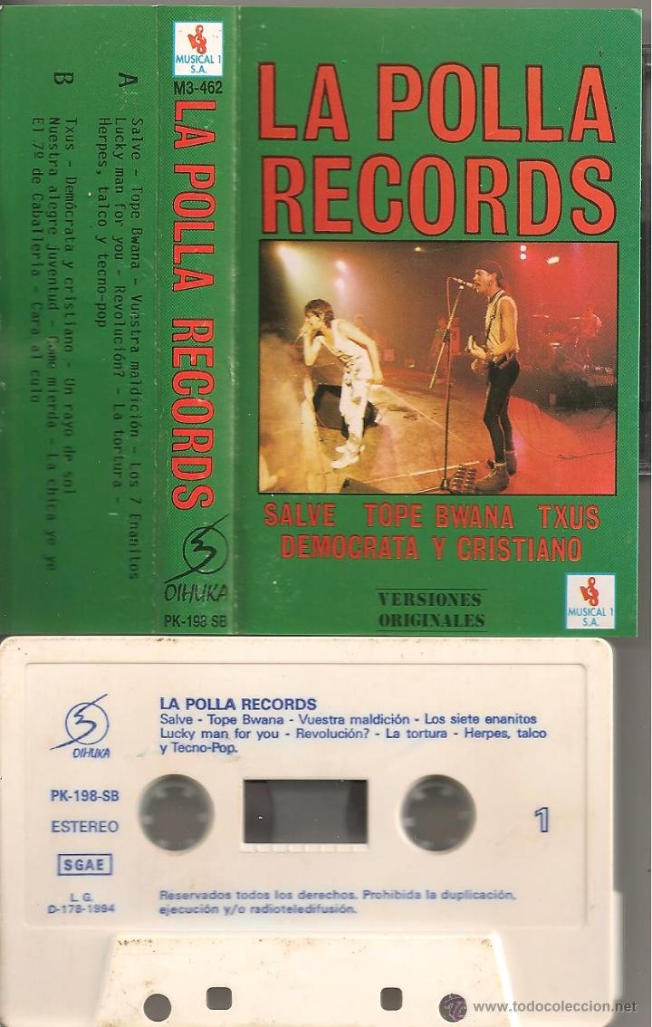 la polla records (cassette oihuka 1994) punk - Buy Cassette tapes on  todocoleccion
