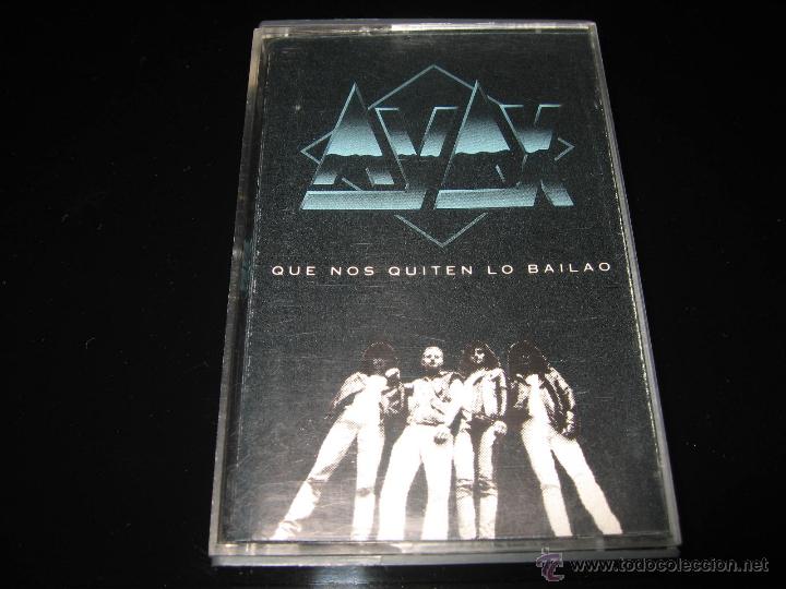 Casetes antiguos: AYAX Que nos quiten lo bailao DIGIMUSIC RECORDS A&Ntilde;O 1993 RARO HEAVY CASETE K7