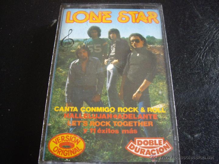 Casetes antiguos: lone star-canta conmigo rock and roll-edic orig 1979
