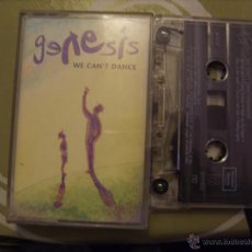 Casetes antiguos: GENESIS - WE CAN'T DANCE (1991) - CASSETTE (VIRGIN RECORDS)
