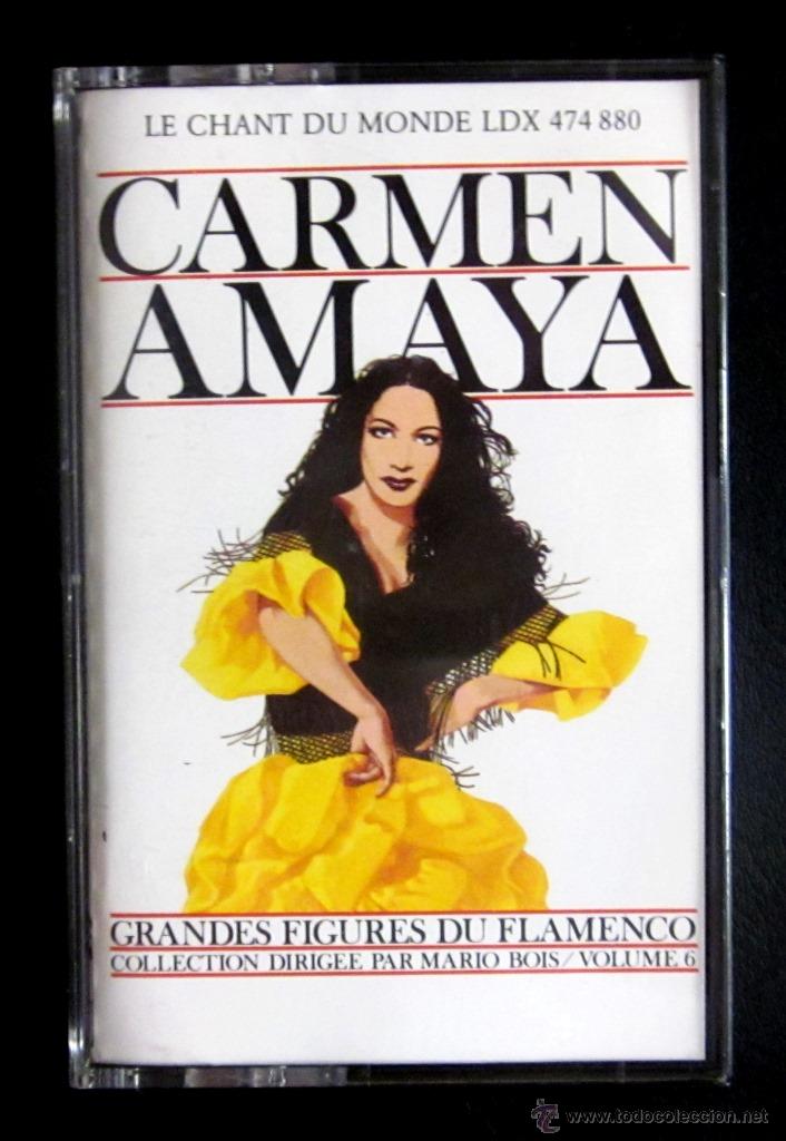 Casetes antiguos: CARMEN AMAYA - LE CHANT DU MONDE - Foto 1