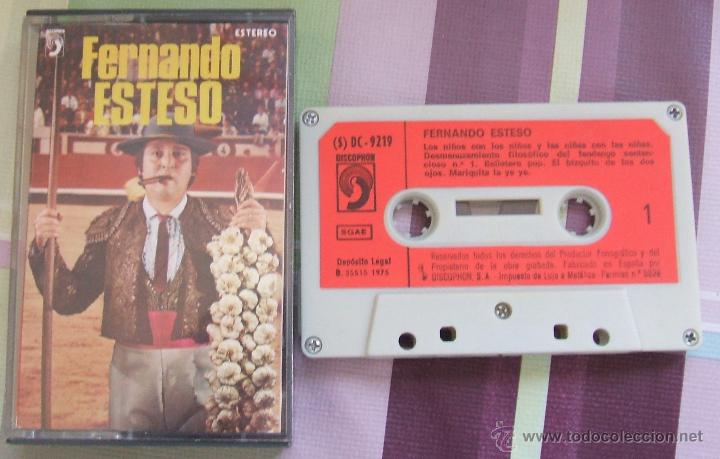 Casetes antiguos: FERNANDO ESTESO: cinta de casete de 1975 - Foto 1