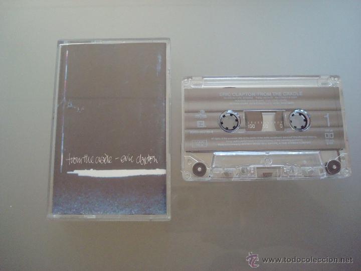 Casetes antiguos: CASSETTE M&Uacute;SICA - ERIC CLAPTON - FROM THE CRADLE - Foto 1