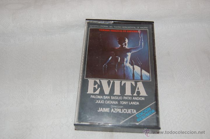 Casetes antiguos: EVITA Versi&oacute;n Original en Espa&ntilde;ol - Foto 1