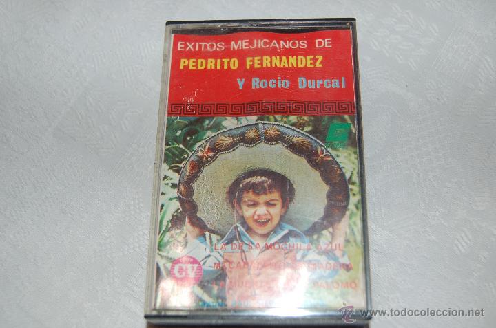 Casetes antiguos: PEDRITO FERNANDEZ Y ROCIO DURCAL Exitos - Foto 1
