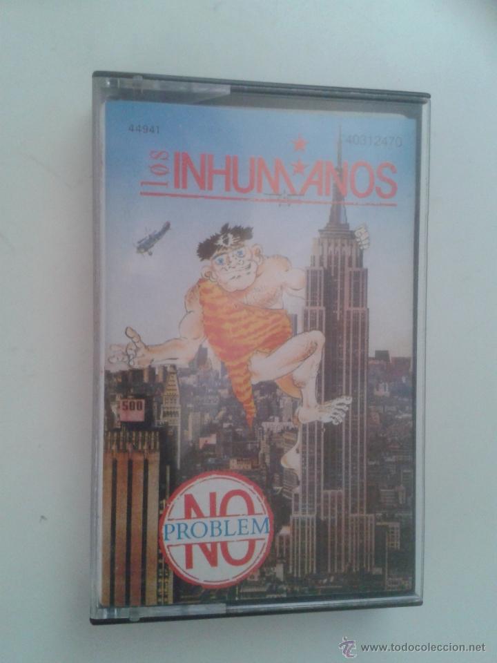 Casetes antiguos: LOS INHUMANOS - NO PROBLEM - Foto 1