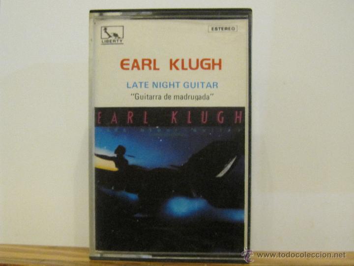 Casetes antiguos: EARL KLUGH - LATE NIGHT GUITAR - Foto 1